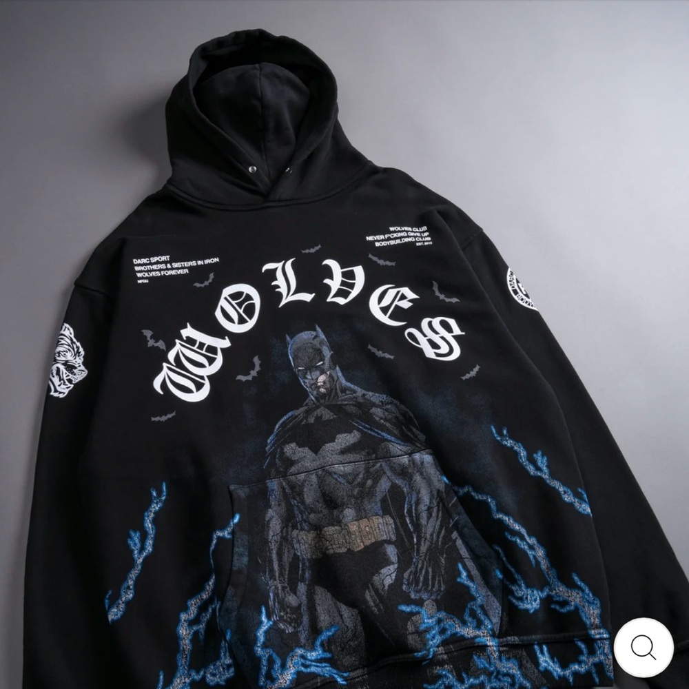 - DARC SPORT X BATMAN X BANE “ BATMAN ENERGY” HOODIE